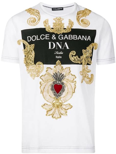 t shirt dolce gabbana sale|farfetch dolce and gabbana t shirts.